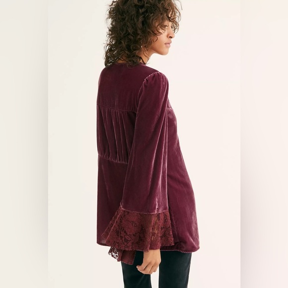 COPY - Free People Wanderlust Velvet Jacket - Picture 3 of 3